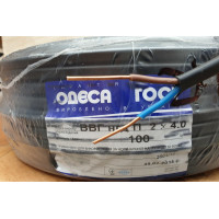 Кабель ВВГ п нгд  2x4 ДСТУ Одесакабель Україна
