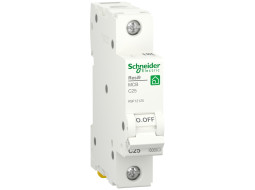 Автоматичний вимикач Schneider Electric RESI9 6kA 1P 25A C