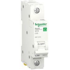Автоматичний вимикач Schneider Electric RESI9 6kA 1P 50A C