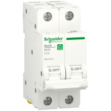 Автоматичний вимикач Schneider Electric RESI9 6kA 2P 10A C