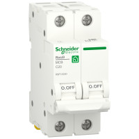Автоматичний вимикач Schneider Electric RESI9 6kA 2P 20A C