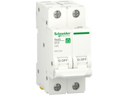 Автоматичний вимикач Schneider Electric RESI9 6kA 2P 25A C