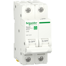 Автоматичний вимикач Schneider Electric RESI9 6kA 2P 40A C