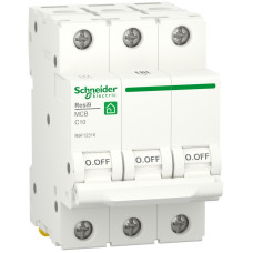 Автоматичний вимикач Schneider Electric RESI9 6kA 3P 10A C