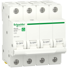 Автоматичний вимикач Schneider Electric RESI9 6kA 4P 25A C