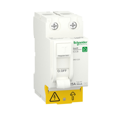 Диференційне реле Schneider Electric RESI9 2P 25A 30mA АС