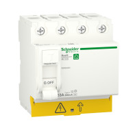 Диференційне реле Schneider Electric RESI9 4P 63A 300mA АС