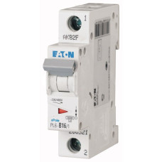 Автоматичний вимикач EATON HL-C16/1 1-но полюсний 