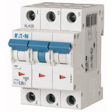 Автоматичний вимикач EATON HL-C20/3 3-х полюсний