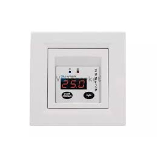 Терморегулятор вбудований РУБЕЖ TR-16V-WIFI 16A (3500W) білий, кремовий