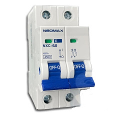 Автоматичний вимикач Neomax 32А 6,0кА 230/400V Тип C 2-во полюсний 