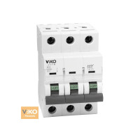 Автоматичний вимикач VIKO 20А 6,0кА 230/400V Тип C 3-ри полюсний