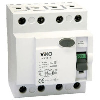 ВД VIKO 32А 30мА 230V 2Р 4-рьох полюсний