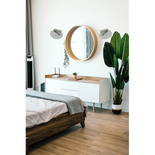 Світлодіодний світильник бра RIGIL 10W RL-WW-140x65-WHITE-220-IP20