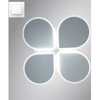 Керована світлодіодна люстра AERO flower 70W 4V-ON/OFF-540х60-WHITE/WHITE-220-IP20
