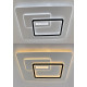 Керована світлодіодна люстра UNIVERSE 150W L-RC-1030х630х50-WHITE/WHITE-220-IP20