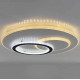 Керована світлодіодна люстра UNIVERSE 70W R-ON/OFF-460х50-WHITE/WHITE-220-IP20