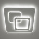 Керована світлодіодна люстра UNIVERSE 70W S-ON/OFF-460х460х50-WHITE/WHITE-220-IP20