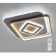 Kерована світлодіодна люстра GEOMETRIA SQUARE 60W S-550х57-WHITE-220-IP20 