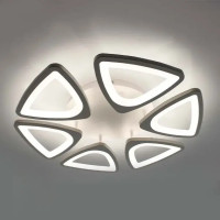 Управляемая светодиодная люстра ROOM 120W 6TR-APP-520Х70-WHITE/WHITE-220-IP20 
