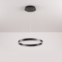 Керована світлодіодна люстра STELLA 64W R-APP-400Х1200-BLACK/WHITE-220-IP20 