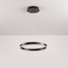 Керована світлодіодна люстра STELLA 64W R-APP-400Х1200-BLACK/WHITE-220-IP20 