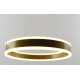 Kерована світлодіодна люстра STELLA 64W R-APP-400Х1200-GOLD/WHITE-220-IP20 