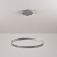 Керована світлодіодна люстра STELLA 64W R-APP-400Х1200-GREY/WHITE-220-IP20 