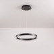 Керована світлодіодна люстра STELLA 96W R-APP-600Х1200-BLACK/WHITE-220-IP20 