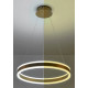 Kерована світлодіодна люстра STELLA 96W R-APP-600Х1200-GOLD/WHITE-220-IP20 