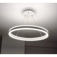 Kерована світлодіодна люстра STELLA 96W R-APP-600Х1200-WHITE/WHITE-220-IP20