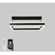 Керована світлодіодна люстра STELLA-100W-S-APP-500x500x1200-BLACK/WHITE-220-IP20 