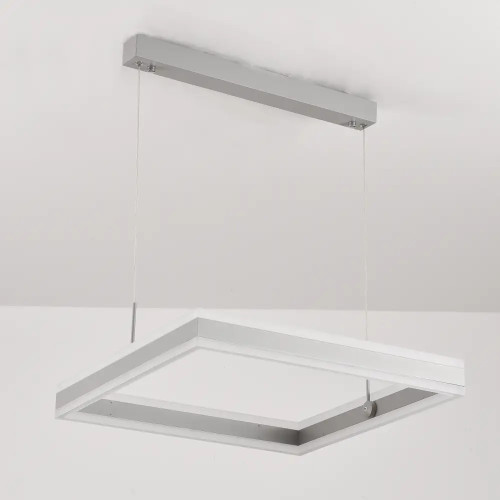 Керована світлодіодна люстра STELLA-100W-S-APP-500x500x1200-GREY/WHITE-220-IP20