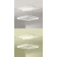 Керована світлодіодна люстра STELLA-100W-S-APP-500x500x1200-WHITE/WHITE-220-IP20