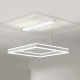 Керована світлодіодна люстра STELLA-100W-S-APP-500x500x1200-WHITE/WHITE-220-IP20