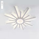 Керована світлодіодна люстра TERESA-100W-R-APP-680х50-WHITE-220-IP20 
