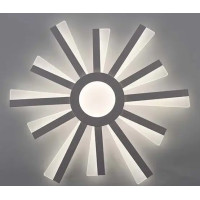 Управляемая светодиодная люстра TERESA-70W-R-APP-550х50-WHITE-220-IP20 