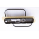 Керована світлодіодна люстра WOODY 95W-2SQ-APP-650x420x135-BLACK/WOOD-220-IP20 